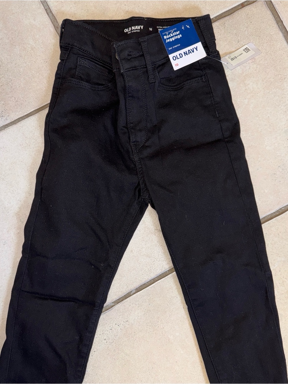 Old Navy Black High-Rise Jeggings
